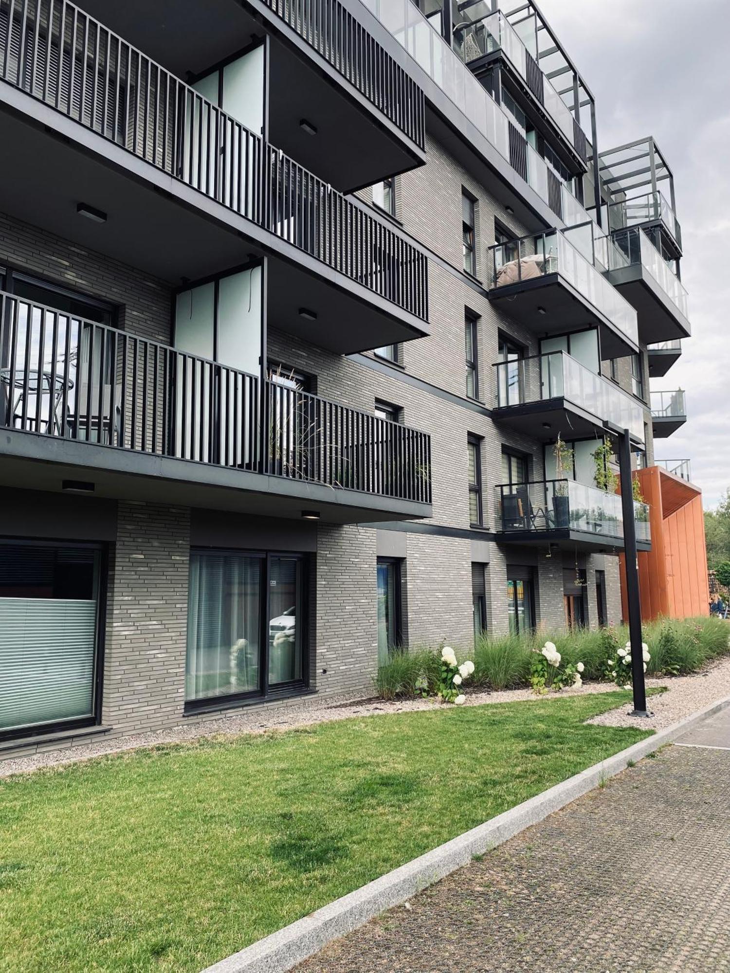 Motlawa Inn Apartment-Suna,Gym&Parking Danzica Esterno foto